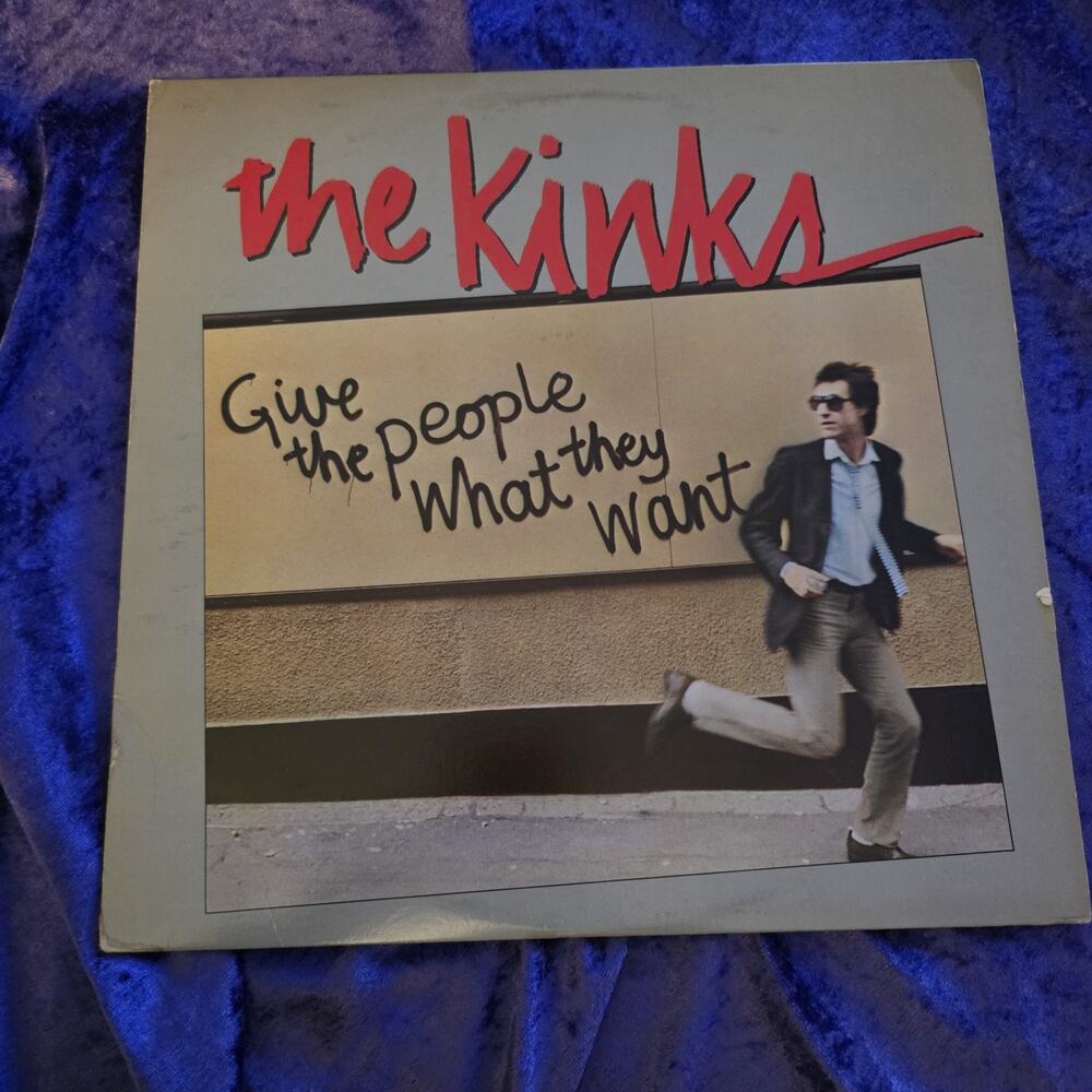 The Kinks – Give the People What They Want (1981) Original Arista AL 9567